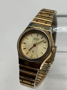 CITIZEN Ladies Gold-Tone Quartz Watch GN-4W-S ✦ Vintage Charm ✦ New Battery! - Picture 1 of 9