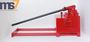 RIKEN SEIKI P-7 HYDRAULIC HAND PUMP FOR DOUBLE ACTING CYLINDER 700 BAR - Picture 1 of 6