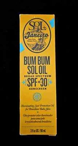 RARE!! NWT Sol de Janeiro Bum Bum Sol Oil Firming Body Sunscreen UVA UVB. - Picture 1 of 7