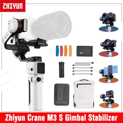 ZHIYUN Crane M3 S M3S Combo Pro 3-Axis Gimbal Stabilizer for Mirrorless Cameras - Image 1 of 4