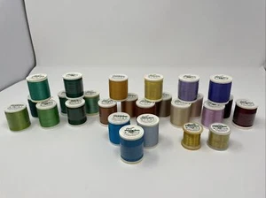 Lot Of 26-Madeira Rayon & Metallic Thread - Picture 1 of 4