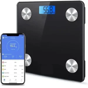 Personenwaage Digital Bluetooth Körperfettwaage APP Waage 180 kg Neu TOP - Bild 1 von 10