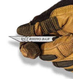 Milspin Rhino Bar | EDC Gear Pry Bar | Tools and Gifts for Men | Hardened Stainl