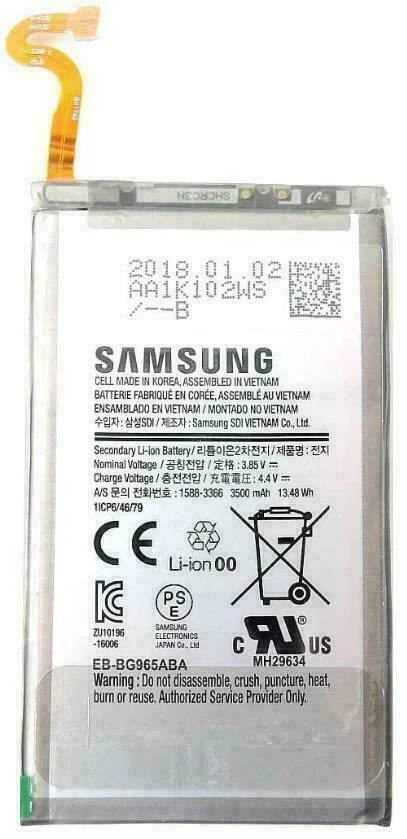 Batería Samsung Galaxy S9 PLUS S9+ SM-G965 OEM 3500mAh EB-BG965ABA 3.85V Foto 1 de 1