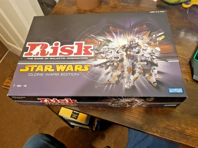 RISK Star Wars Clone Wars Edition Parker Hasbro 2005. Used - Very Good - Image 1 of 4