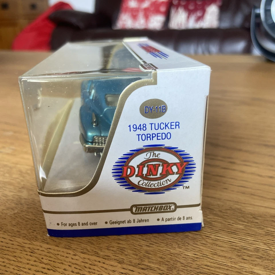 Dinky Tucker Torpedo 1948 1:43 DY-11B Высокодетализированный Литой Металлический Автомобильный Спичечный коробок - Изображение 1 из 1