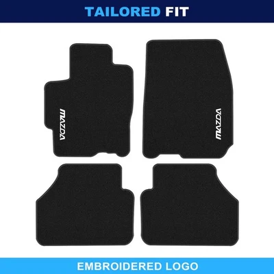 Alfombrillas de terciopelo de calidad para Mazda MPV LW 1999-2006 Foto 1 de 4