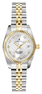 Jacques Du Manoir Inspiration Crystal (26mm) Silver Dial / Two-Tone NRO.08 Watch - Picture 1 of 4