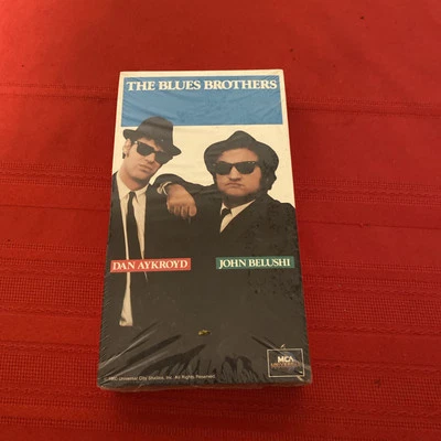 THE BLUES BROTHERS (VHS 1990 MCA Universal) Original Cover Factory Sealed - Image 1 of 4