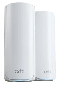 NETGEAR Orbi 770 Series BE11000 Tri-Band Mesh Wi-Fi 7 System (2-pack) - White - Afbeelding 1 van 2