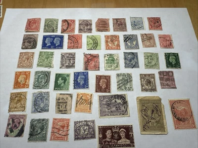 乔治国王和其他邮票二手(批量 20A 文件48) — 第 1/4 张图片