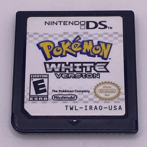 Pokemon Weiße Version (Nintendo DS, 2011) Nur Original Getestete Kassette - Bild 1 von 5