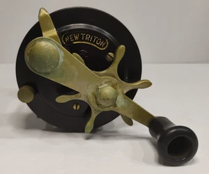 Antique Meisselbach 1922 Triton Reel Elyria OH Early 1900's Bakelite See Desc. - Picture 1 of 14