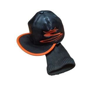 Cobra Golf King Jr Rickie Fowler Mütze schwarz & orange Kopfbedeckung - Bild 1 von 4