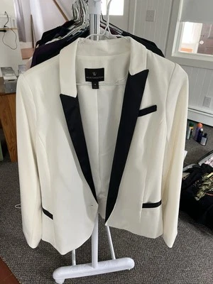 Blazer Off White Mujer Talla Pequeña Foto 1 de 4