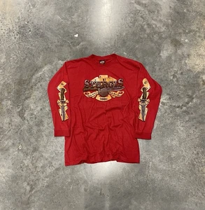 Camicia rossa vintage Y2K Harley Davidson Sturgis manica lunga - Foto 1 di 7