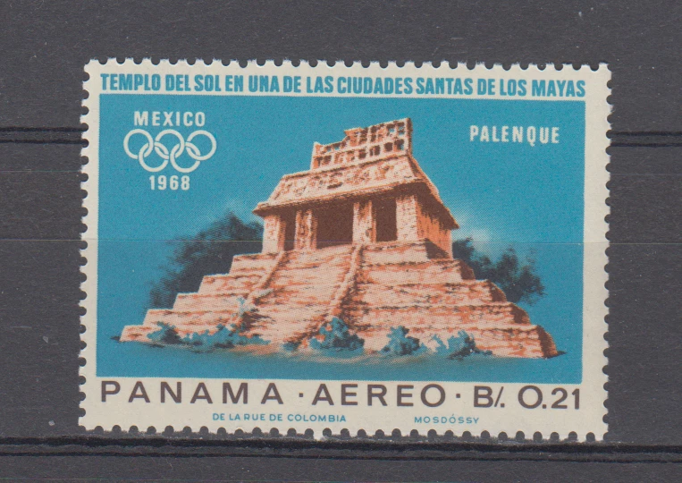 PANAMA  : 1967 - MNH - SCOTT # 477d  OLYMPICS MEXICO 68 - Image 1 of 1