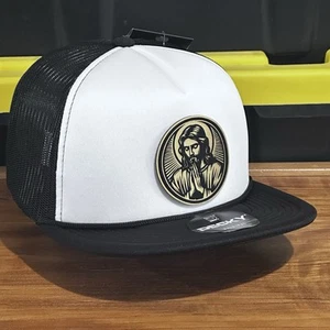 Cappello camionista Gesù Cristo regolabile fede cristiana cattolica cappello snapback - Foto 1 di 4