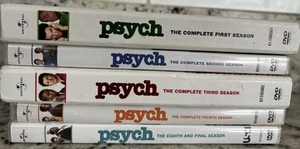 Psych DVD Seasons 1, 2, 3, 4, 8 (missing 1 Disc) - Picture 1 of 2