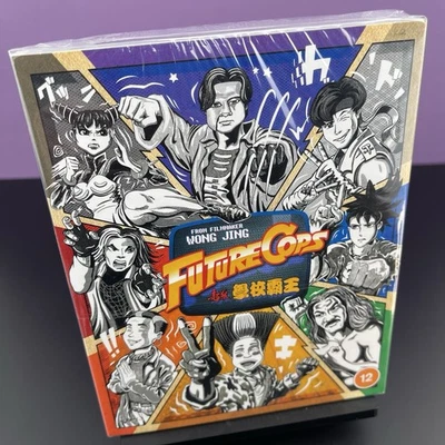 Future Cops (Blu-ray, 1993) Eureka Limited Edition w/Slipcover NEW OOP UK Import Foto 1 de 4