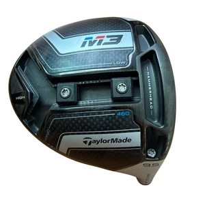 TaylorMade M3 460 9.5 Driver Head Only Right Handed Adjustable Golf Club - Picture 1 of 7