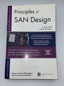 RARE and Collectible “Principles of SAN Design” ADVANCE EDITION 2005 Judd, Josh - Picture 1 of 5