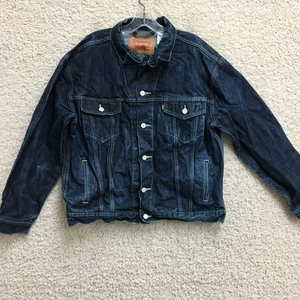 Levis Jacke Large Erwachsene Blau Oversize Trucker Denim Langarm Jeans Herren L - Bild 1 von 11