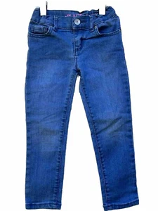 The Children’s Place Blue Jeans Size 4 T Super Skinny Denim Button - Picture 1 of 8