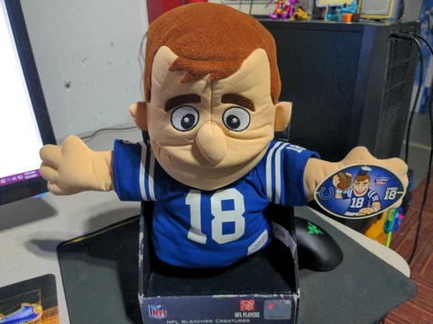 Bleacher Creatures NFL Peyton Manning Plush Doll Cover