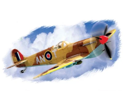 HobbyBoss Supermarine Spitfire Mk.Vb Trop 1:72 80213 modellismo - Immagine 1 di 4