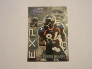 1999 PLAYOFF PRESTIGE EXP FOOTBALL SILVER SHANNON SHARPE #EX160  #2114/3250 - Picture 1 of 7