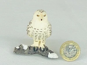 Owl Bird Schleich Toy Animal Cute Wildlife Zoo Figure Make Believe b - Picture 1 of 4