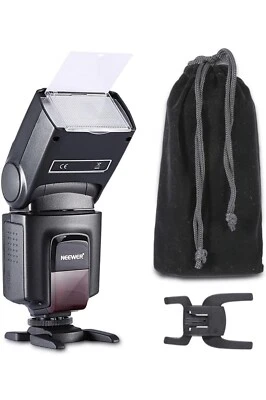 Neewer TT560 Flash Speedlite for Canon Nikon Sony Panasonic Olympus Pentax DSLR - Image 1 of 4