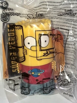 Los Simpson Burger King Super Hero 2013 Bart Stretch Dude nuevo sellado Foto 1 de 4