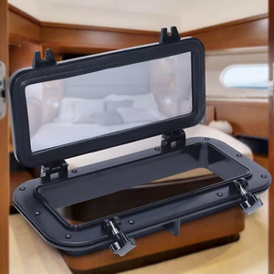 Marine Boat Yacht Window Rectangle Opening 8" Portlight Porthole Replacement - Picture 1 of 11