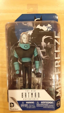 The New Batman Adventures MR. FREEZE #03 DC Collectibles Animated Action Figure Cover