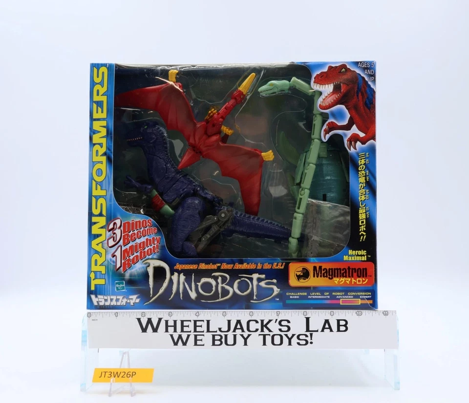 Magmatron 100% Complete Transformers Beast Machines/Wars 2000 Hasbro Figure - Image 1 of 4