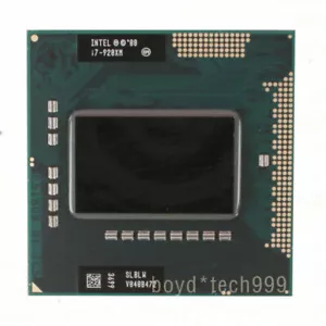 Intel Core i7-920XM Ii 920XM Quad-Core CPU Processor 2 GHz 2.5 GT/s Socket G1 - Picture 1 of 1