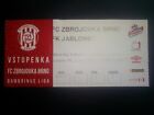 FC Zbrojovka Brno - FK Jablonec 2012/13 Gambrinus Liga CZ Czechy używany bilet