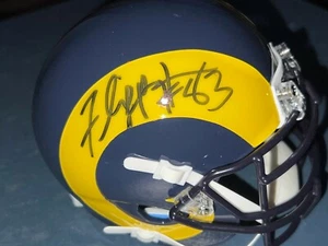 FLIPPER ANDERSON LOS ANGELES RAMS SIGNIERTER SCHUTT MINI HELM - Bild 1 von 1