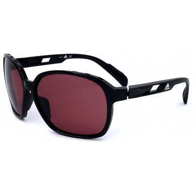 Gafas de sol Adidas deportivas para mujer 62 mm negras brillantes SP0013-01Y-62 Foto 1 de 3