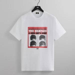 Kith Beatles Hard Days Night Vintage Tee White T-Shirt XL Rock Collectible NWT - Picture 1 of 6