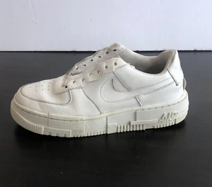 Nike Air Force 1 Pixel Womens Size 8.5 White Athletic Lifestyle Shoes Sneakers - Picture 1 of 15