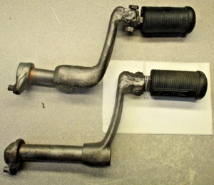 BSA A7 A10 B31 B33 GOLD STAR TOURING FLATTRACK BATES ESTRIBERAS PERSONALIZADAS DE COLECCIÓN - Imagen 1 de 14