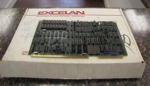 Vintage Excelan PCB 00002 REV. B Network Memory Board - New - MJ7 - Zdjęcie 1 z 7