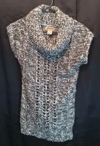 Suéter Mudd Mujer Cuello Capucha Gris Mediano Usado - Imagen 1 de 4