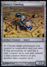 Time Spiral Jhoira's Timebug - Foil x1 Moderate Play, English Magic Mtg M:tG