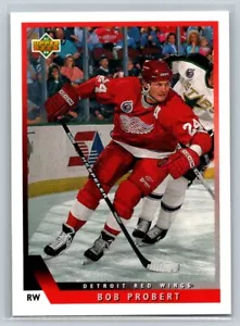 1993-94 Upper Deck #200 Bob Probert Detroit Red Wings Hockey Card - Picture 1 of 2