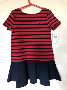 Ralph Lauren dress blue and red size 5 - Picture 1 of 3
