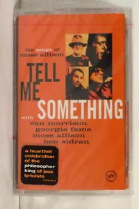 VAN MORRISON - Tell Me Something: Songs of Mose Allison 1996 cassette SEALED - Picture 1 of 3